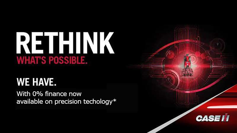Case IH Precision Technology 0% finance offer available now