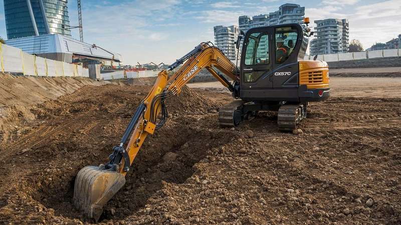 Aménagement urbain et paysager Application CASE Construction Equipment