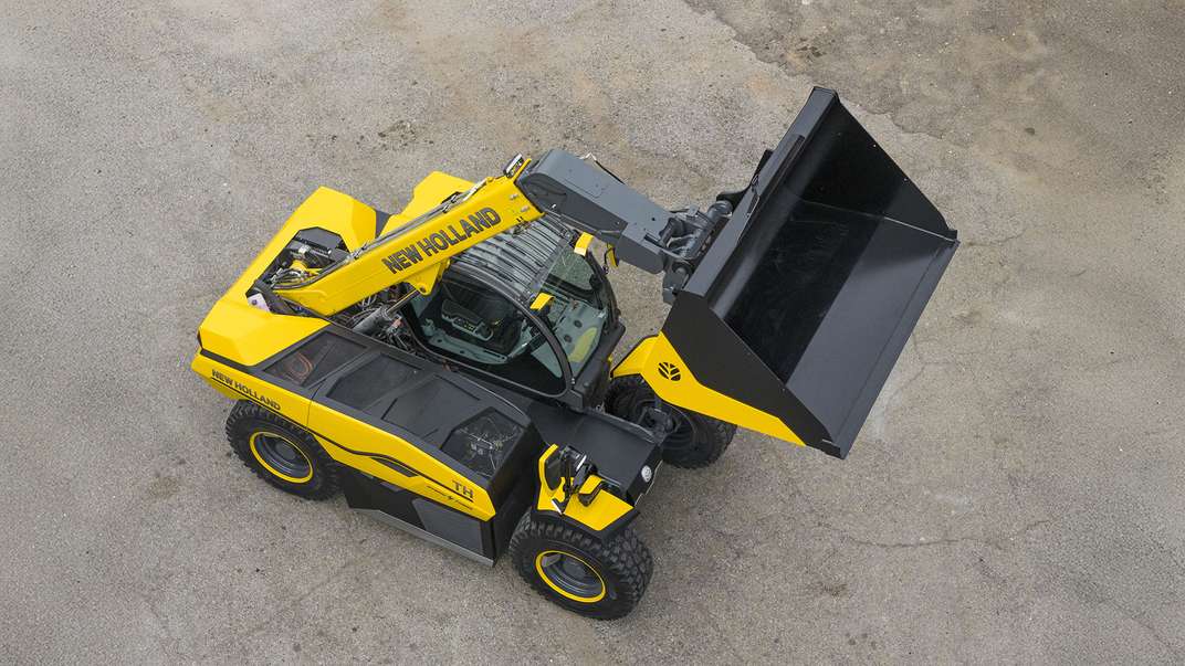 Hybrid Prototype Telehandler Offers Practical, Sustainable Power for Materials Handling