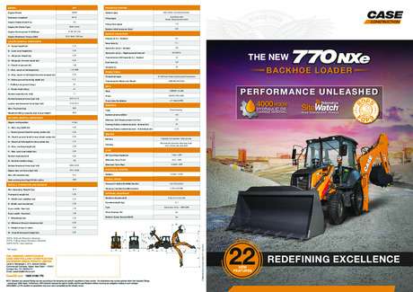 770NXe Backhoe Loaders