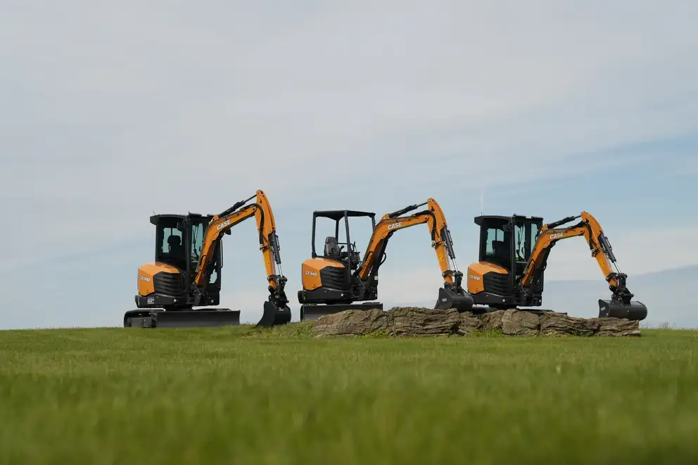 Mini excavators