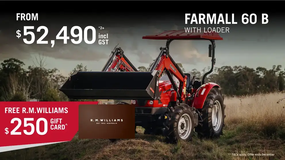 Red Case IH Farmall 60 B tractor