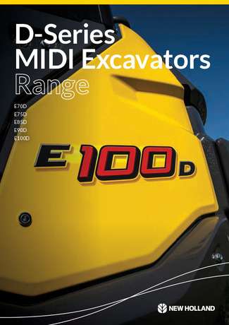 Midi Crawler Excavators - Brochure