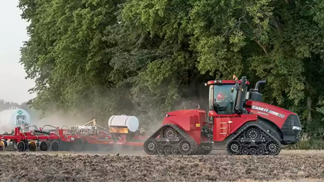 The Case IH Steiger tractor is voted “Machine of the Year XXL 2014” at Agritechnica in Hanover, Germany .