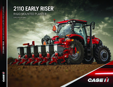 2110 Early Riser Rigid Mounted Planter Brochure