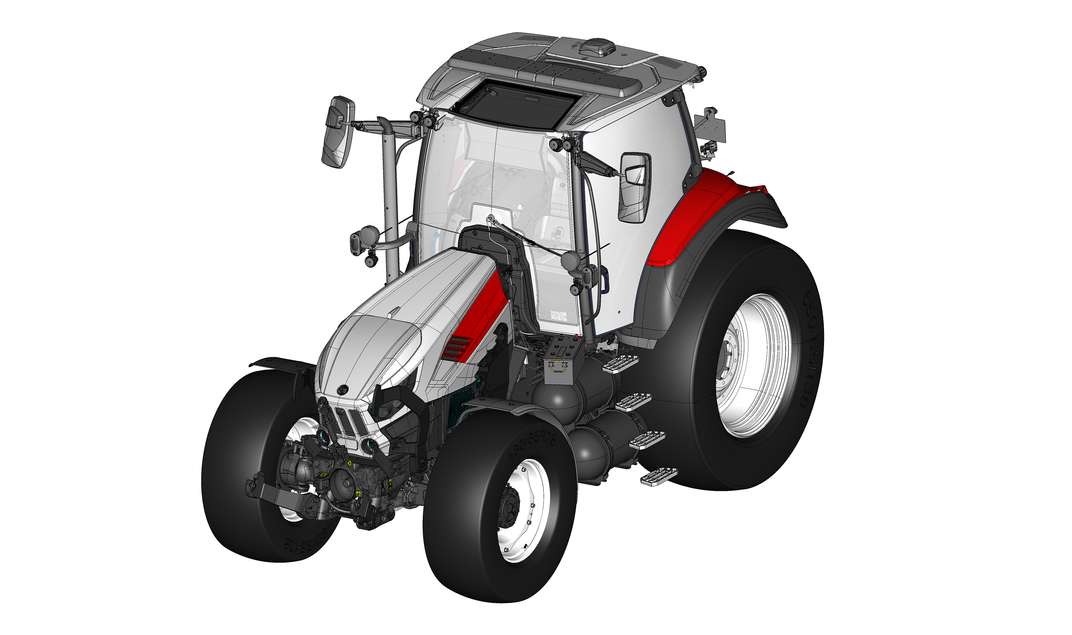 STEYR HYTRAC research project left view
