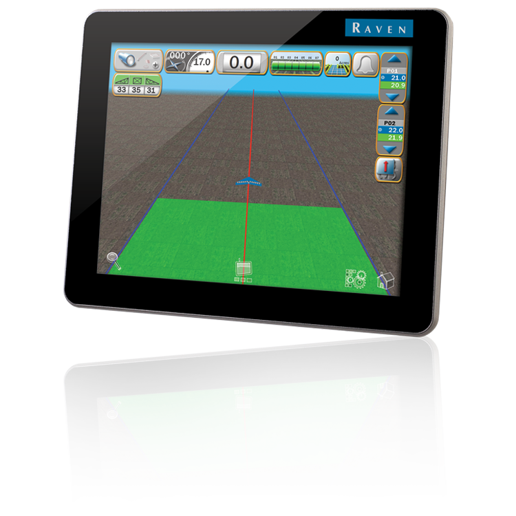 Viper 4+ display with data showing on screen