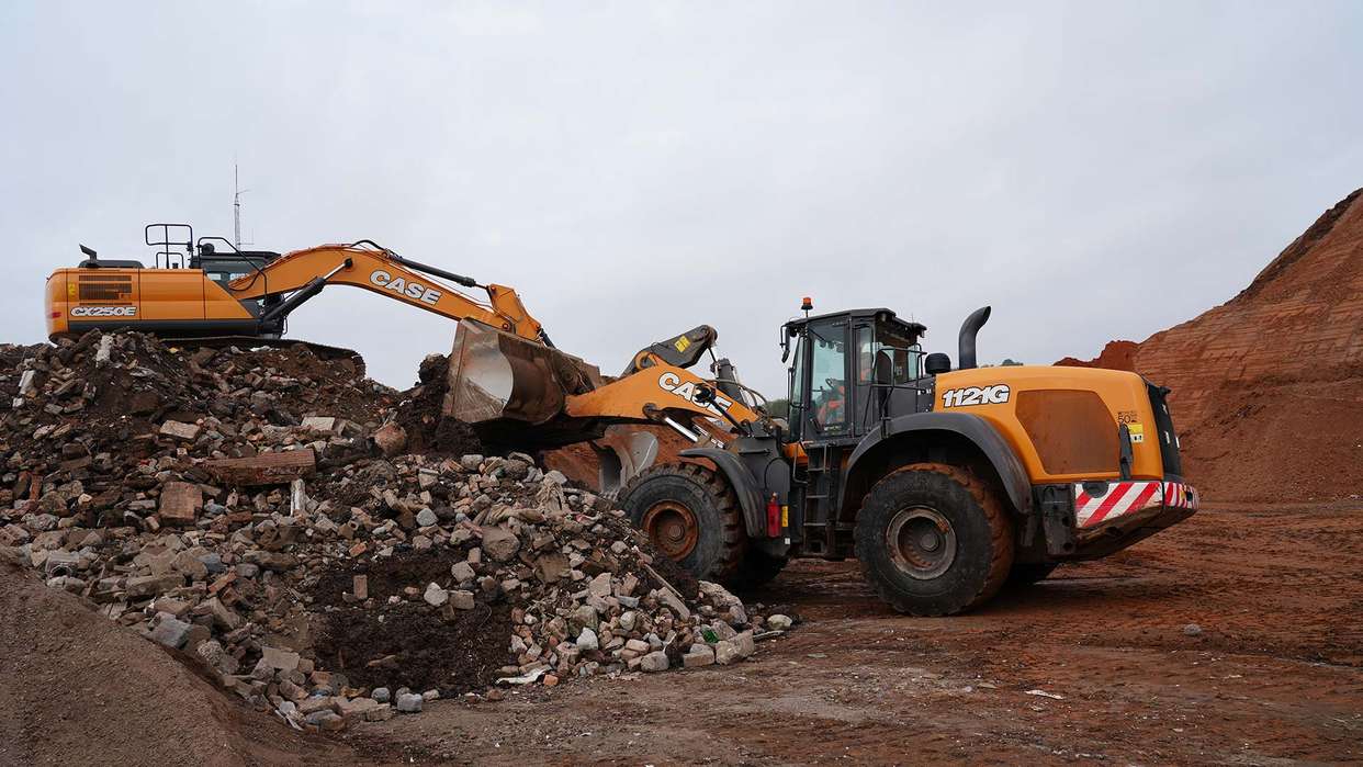 CASE Machines support sustainability and reduce landfill at West Midlands based Pegasus Group