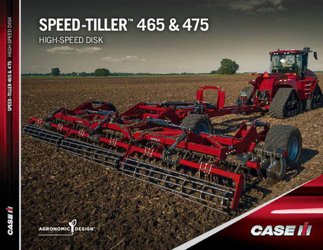 Speed-Tiller 465 & 475 Brochure