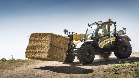 4-in-1 Dickschichtlack In New Holland Grau – Rostschutz-Sprühdose Für Traktoren & Landmaschinen