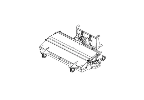 Collector Sweeper for TLB CASE Construction Equipment