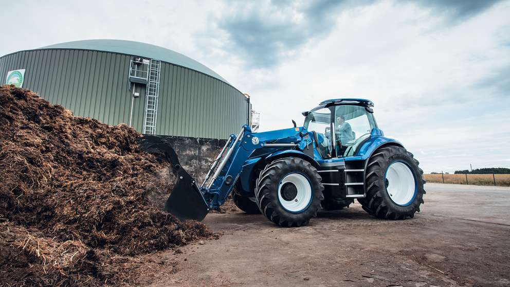 Concept de tracteur à carburant alternatif New Holland