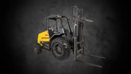 NHCE Rough Terrain Forklift Diagonal Profile.