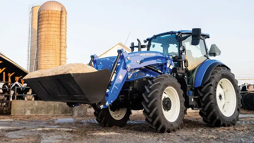 New Holland PowerStar tractor with loader.