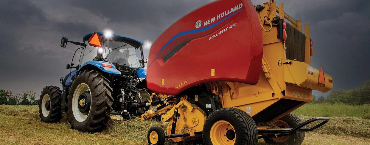 Roll-Belt™ Round Balers - BALE-SLICE™ MODELS