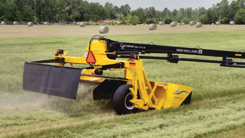 Discbine® PLUS Center-Pivot Disc Mower-Conditioners - WIDEDRY CONDITIONING SYSTEMS DY HAY FAST