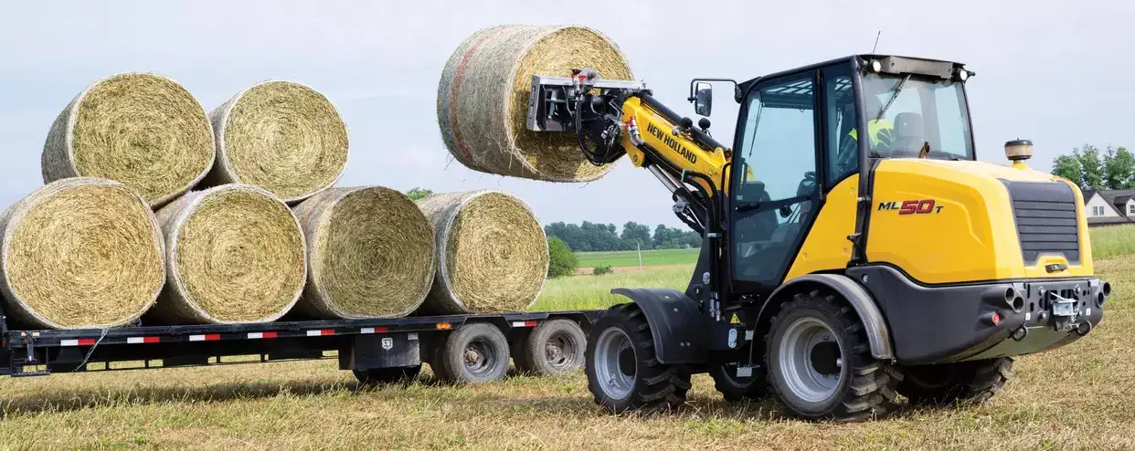 New Holland Construction Small Articulated Loader ML50T