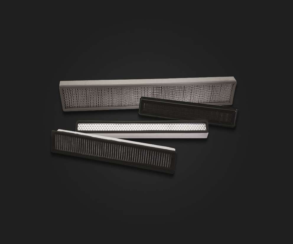 CNH cabin filter with dark gradient background