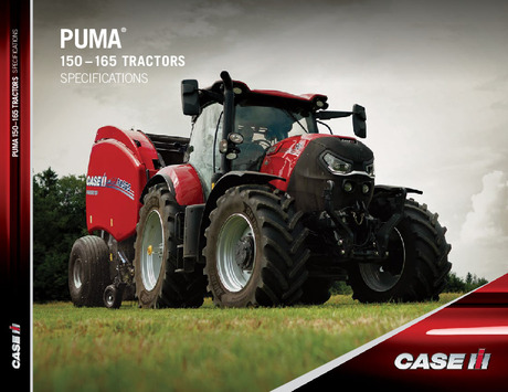 Puma Series 150 HP 240 HP Tractors Case IH