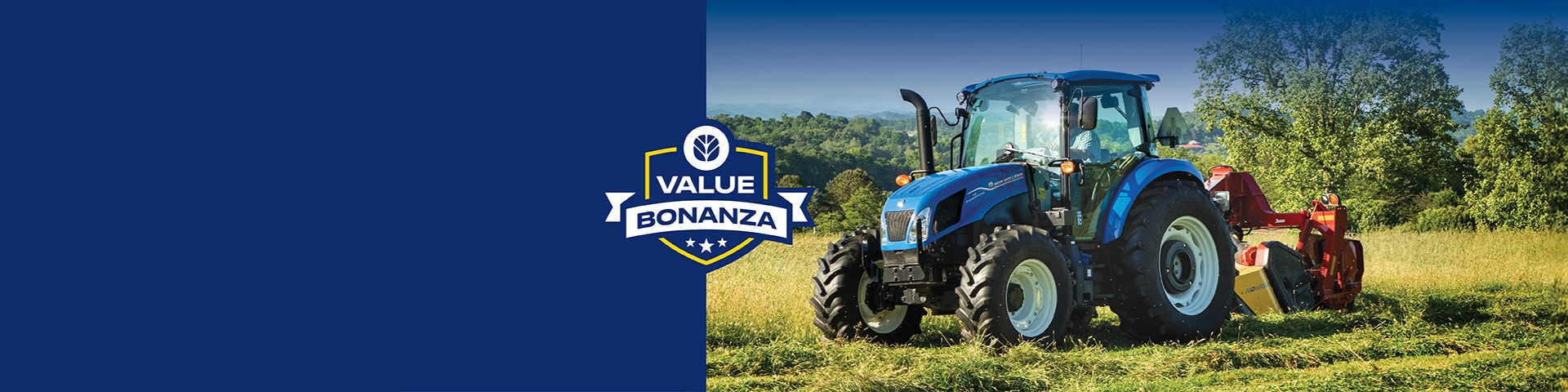 Special Offers on Select New Holland Tractors