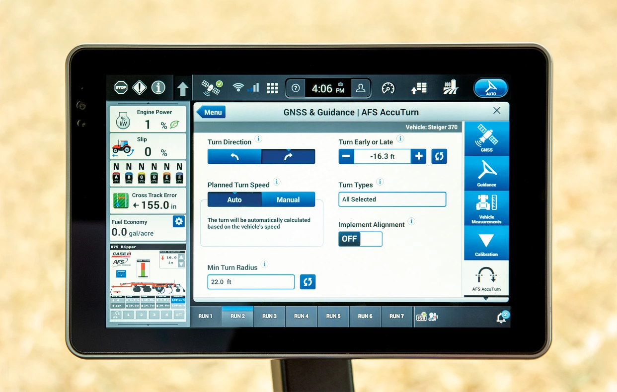AFS AccuTurn Case IH