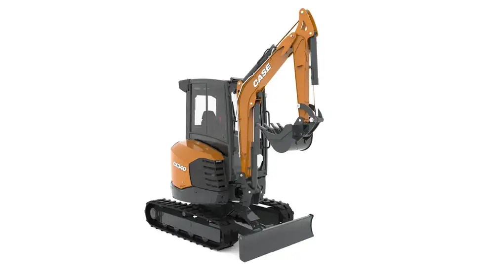 CX34D Mini Excavator | CASE Construction Equipment