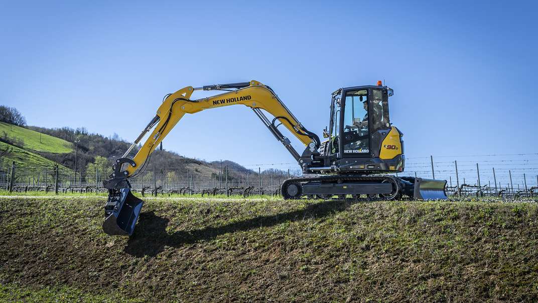 New Holland amplia la linea per le costruzioni leggere con il lancio di nuovi escavatori midi a EIMA 2024