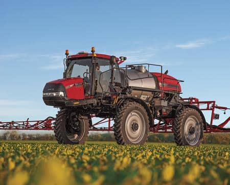 Case IH Patriot sprayers are agronomically designed with AIM Command PRO™ technology.