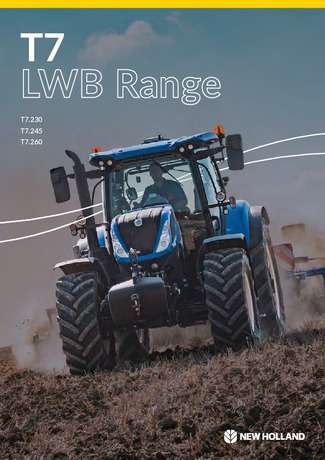 New Holland T7 LWB Tier 3 Brochure