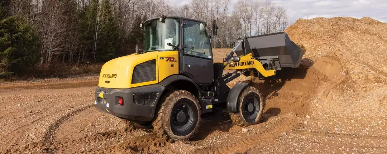 New Holland Construction Compact Wheel Loader W70C