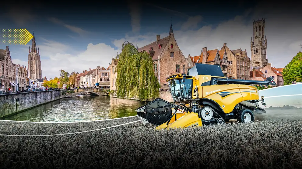 New Holland Offre spéciale AGRIBEX : week-end de luxe à Bruges