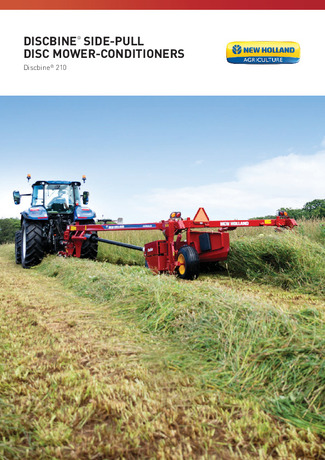 Discbine® 210 Side-Pull Disc Mower-Conditioners - Brochure