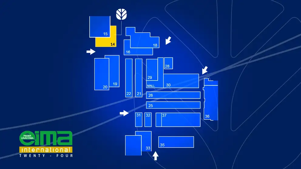 EIMA 2024 New Holland map