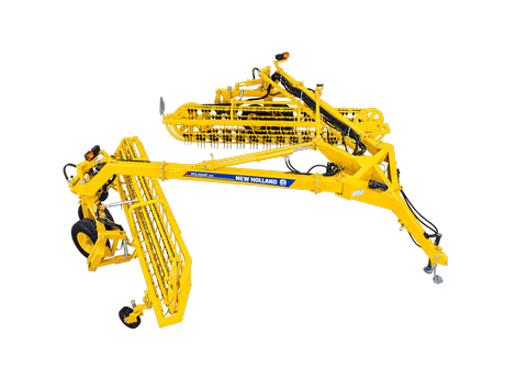 Rolabar 230 PLUS model roller bar rake studio shot with transparent background