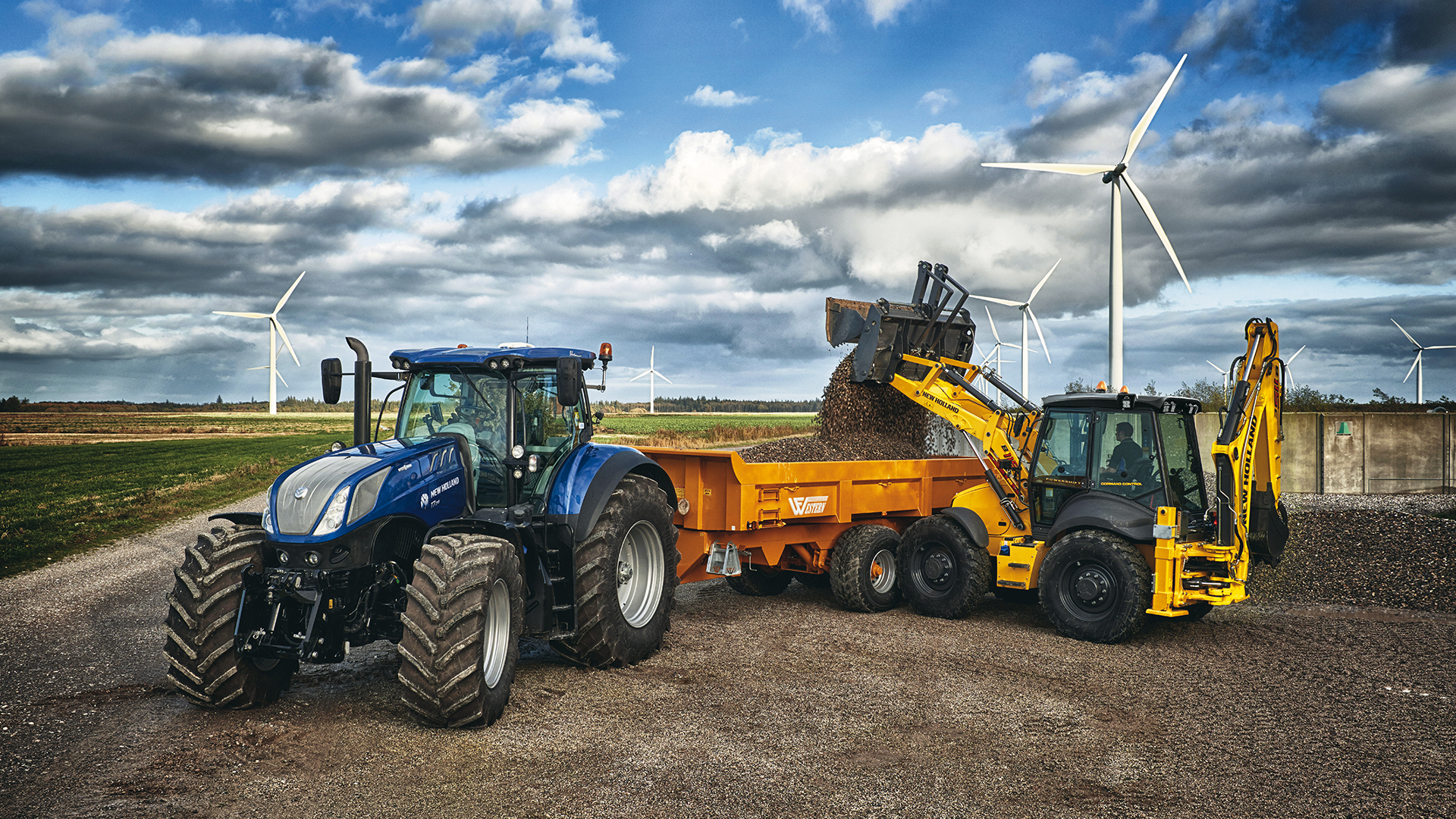 Qualité, flashy et abordable nouveaux feux de tracteur holland