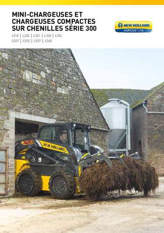 Brochure - Mini-chargeuses et chargeuses compactes sur chenilles