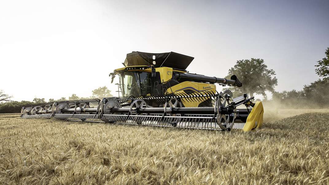 New Holland previews the CR11, the next-generation flagship combine