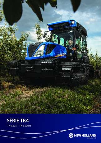 Folheto - Trator TK4