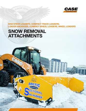 Snow Removal Attachments