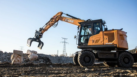 E-Series Wheeled Excavators - W160E