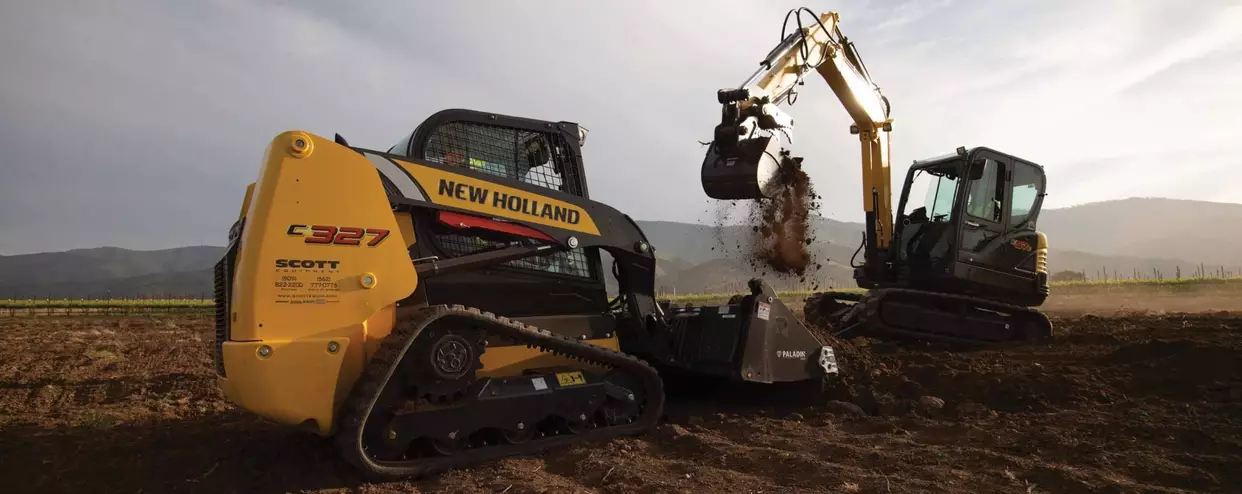 New Holland Construction Compact Track Loaders power through tough jobs