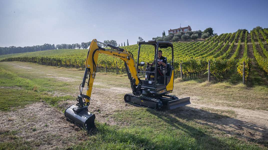 Na targach Agritechnica 2023 New Holland zaprezentuje nowości z napędem elektrycznym w gamie lekkich maszyn budowlanych