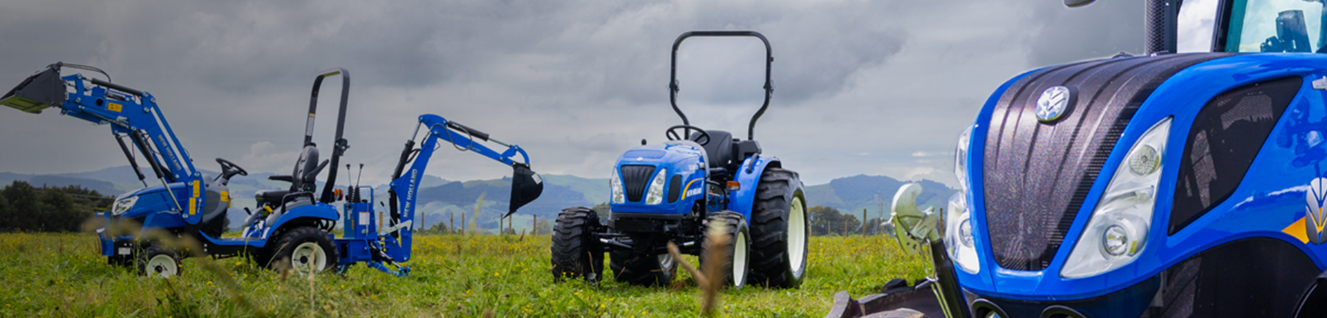 New Holland tractor and telehandler offering range