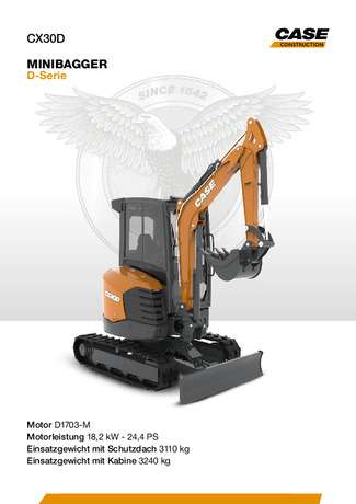 CX30D - Specsheet