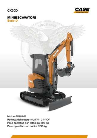 CX30D - Specsheet