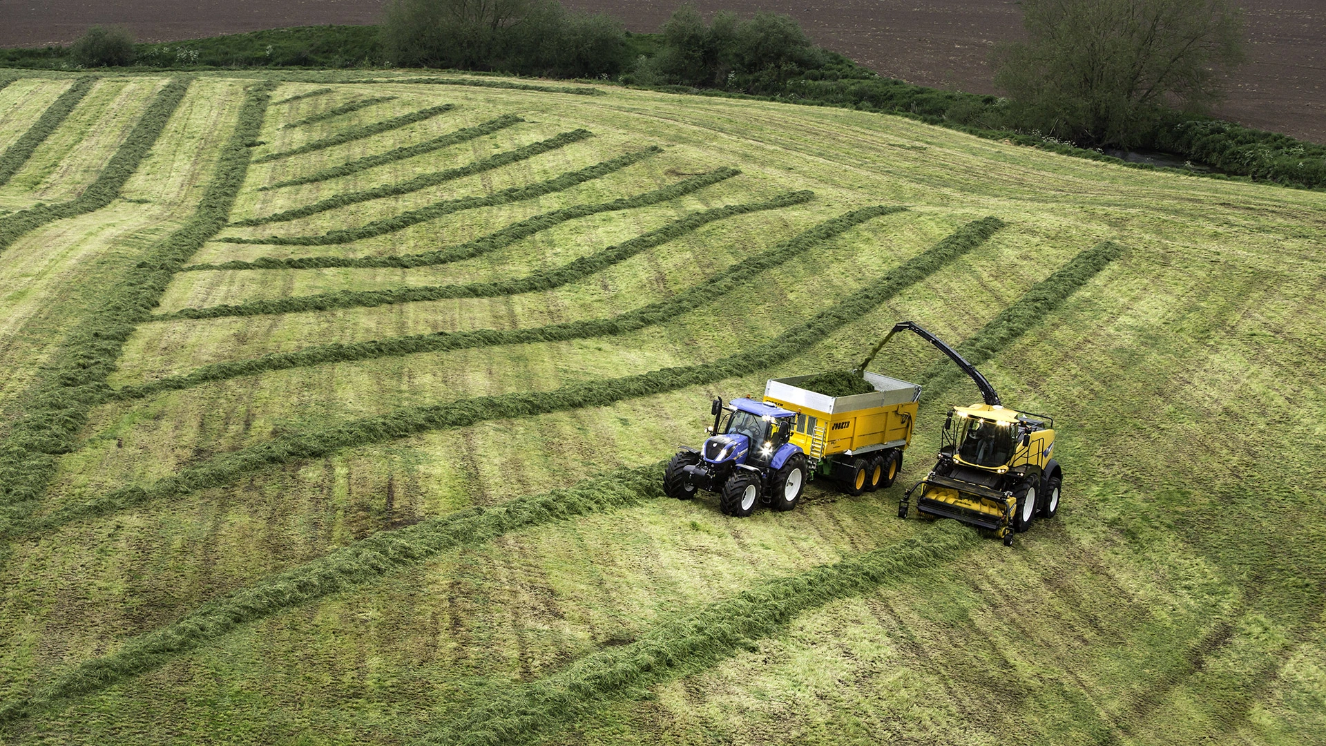 Self-propelled Forage Harvester: FR | New Holland ME