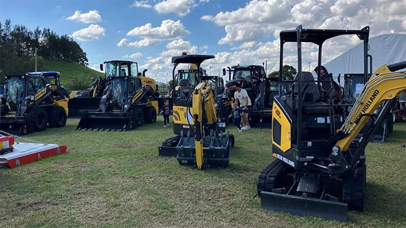 New Holland Construction showcases offering at National Diesel Dirt & Turf Expo in Australia