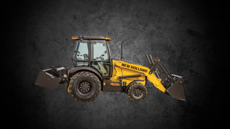 NHCE Tractor Loader Side Profile.