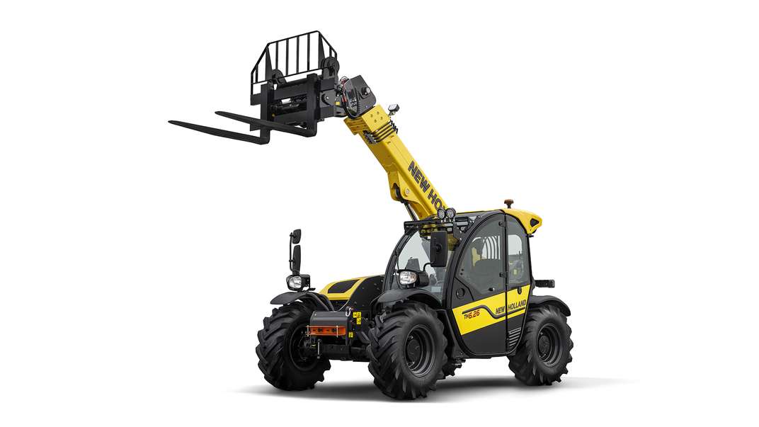 L'offerta di sollevatori telescopici New Holland si amplia con l'introduzione del nuovo modello compatto TH6.26