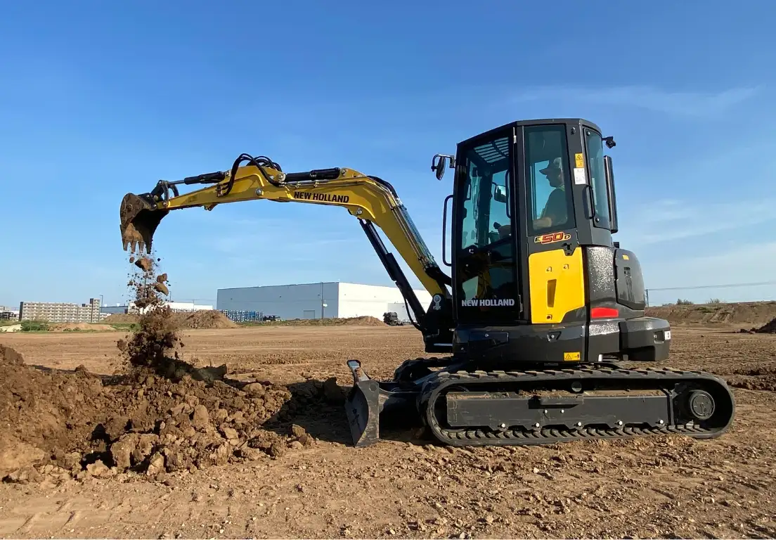 E50D Mini Excavator.